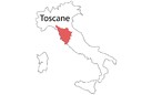 Toscane rouge