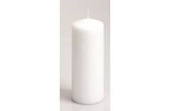 CANDLE CYLINDER 80/200 WHITE