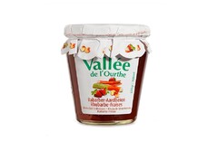 CONFITURE FRAISE-RHUBARBE 370G VALLEE OURTHE