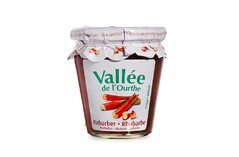 CONFITURE RHUBARBE 370G VALLEE OURTHE