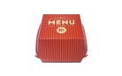 50X HAMBURGER BOX / RED CARDBOARD /XL