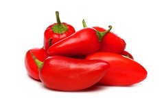 LONG RED SWEET PEPPERS FRESH