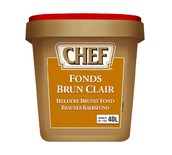 CLEAR BROWN STOCK 880G POWDER CHEF