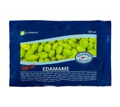 EDAMAME PEELED/COOKED GREEN SOYA BEANS 500G FRZ